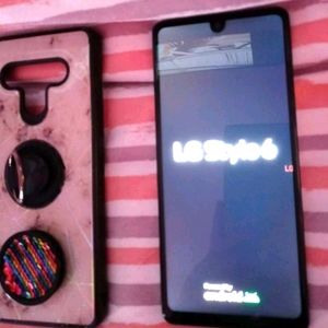 LG Stylo 6 128gb with case